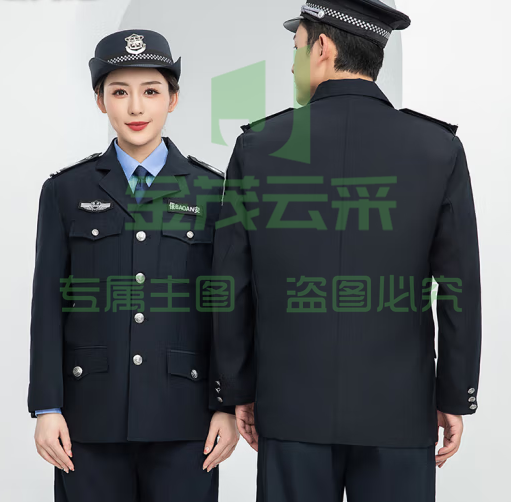 2011式保安服工作服秋冬装 物业执勤服套装