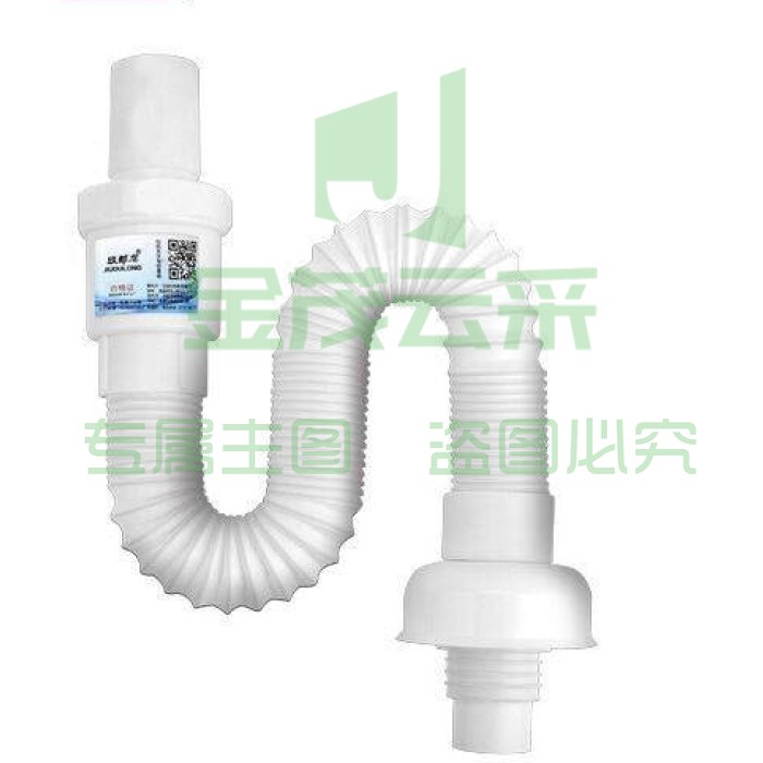 洗脸盆S弯防臭下水管 洗脸盆软管配件下水器