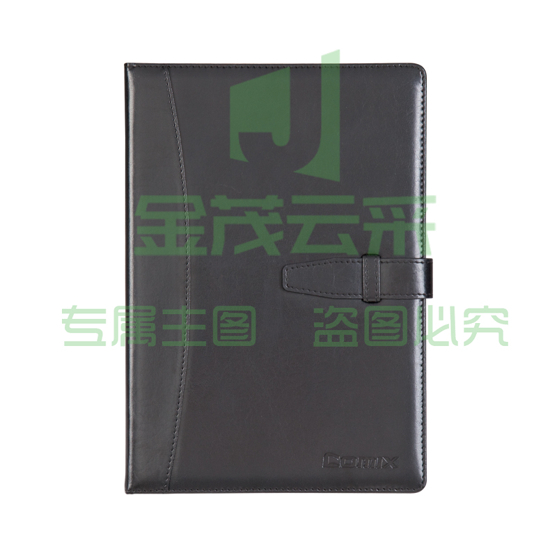 齐心 C5807 皮面笔记本 18K 114张 黑色