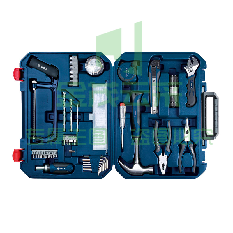 博世（BOSCH）家用多功能五金工具套装（108件套）手动工具箱