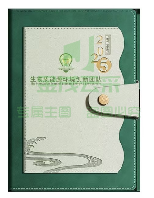 25年日程本定制LOGO  A5商务笔记本本子淡蓝色 多色可备注  高级感加厚皮面精美高档 计划表日历记事本高颜值a5日记本