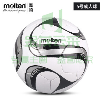 molten摩腾足球5号成人4号儿童小学生球耐磨耐踢2700 白黑色 F5F2700【5号成人】