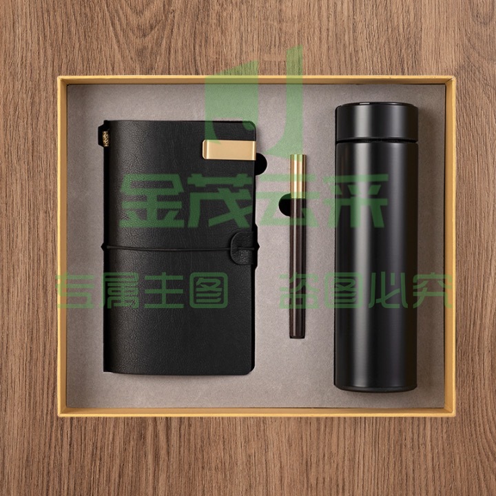 笔记本保温杯礼盒套装商务高档