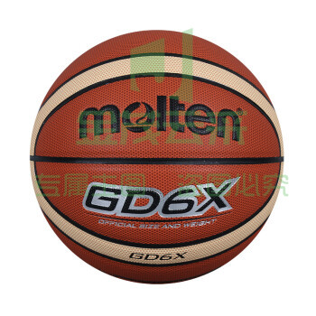 molten摩腾篮球室内室外篮球PU耐磨防滑训练比赛蓝球 BGD6X 6号篮球