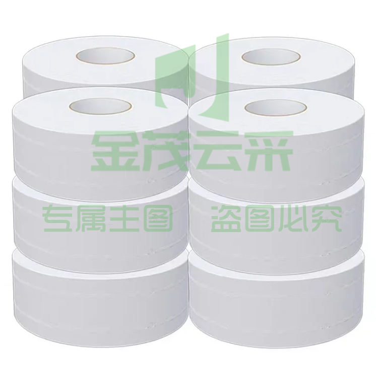加厚大卷纸卫生间厕所大盘纸商用大卷纸（12卷/箱）600g