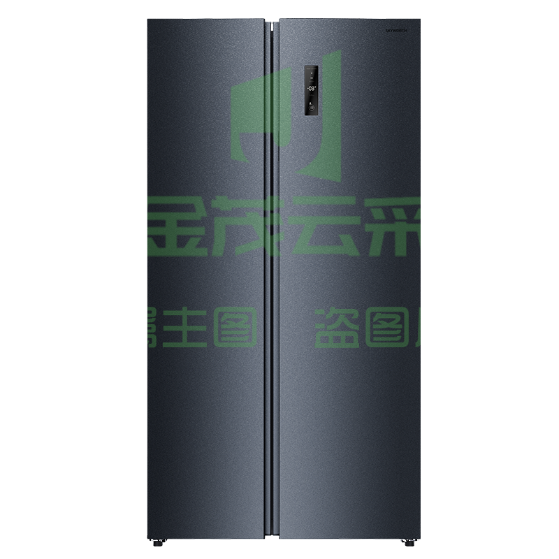 创维冰箱BCD-557WKPS玄武岩一级能效Nano Ag杀菌90°开门
