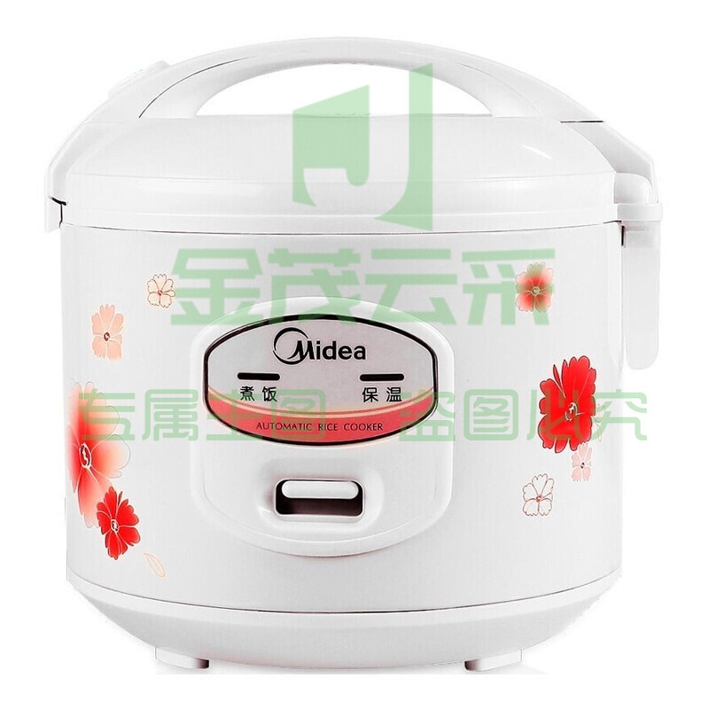 美的（Midea）电饭煲 4L机械式家用电饭锅 简单易用 合金内胆防刮耐磨MB-YJ408J