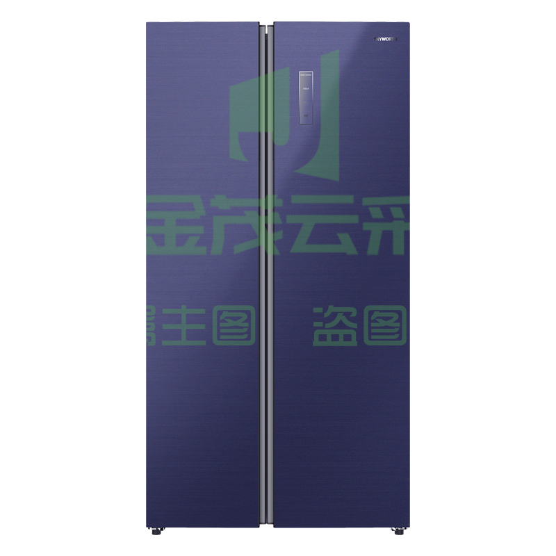 创维（Skyworth）BCD-610WKGPS 锆石蓝 超大冷冻 三维保鲜 双重健康