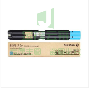 富士施乐（Fuji Xerox） CT202953 青色墨粉盒 （适用C2022机型） 约3000张 单位：个