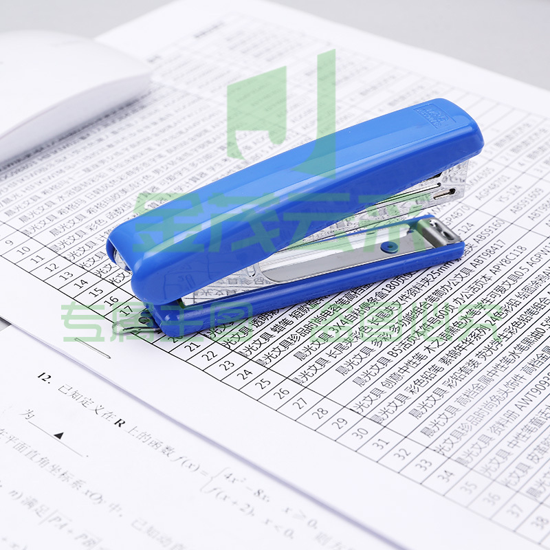 晨光(M&G)文具10#订书机  金属耐用订书器 尾部自带起钉器(适用10#钉) 蓝色单个装ABS92748