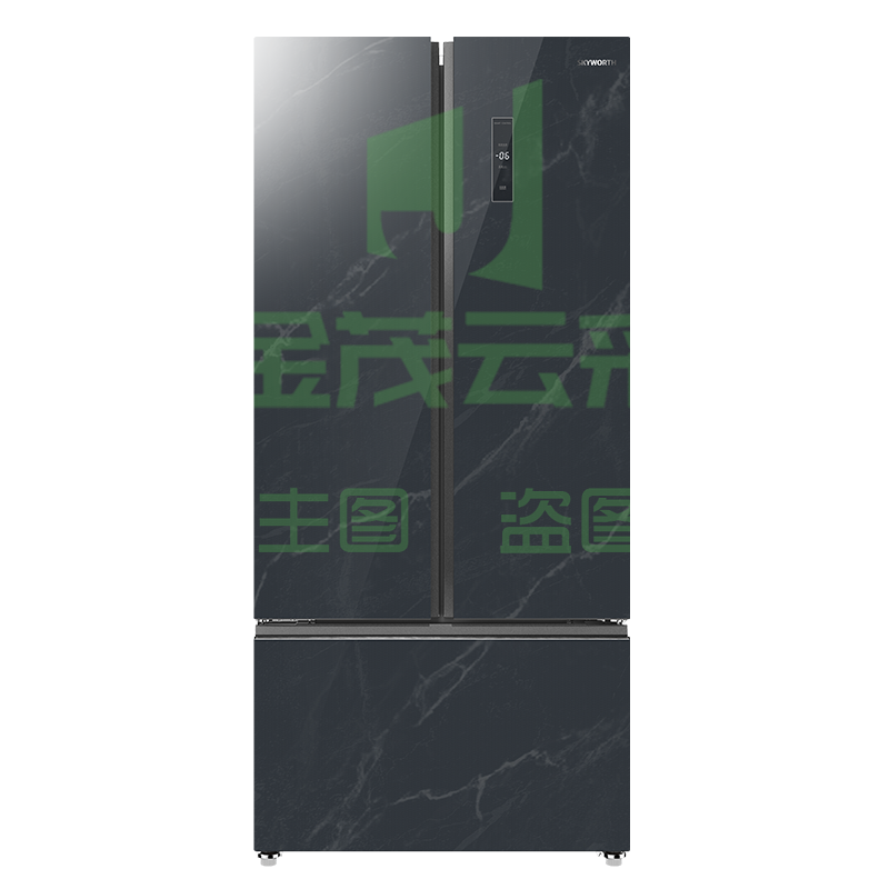 创维冰箱BCD-501WTGPS玛瑙灰一级能效115L超大宽幅变温室双变频技术节能静音