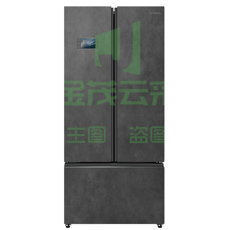 创维（Skyworth）创维BCD-505WTGPSi月岩灰 尊享美式 115L超大宽幅变温室