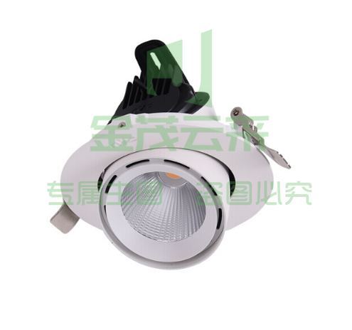 雷士(NVC)LED嵌入式翻转射灯筒灯NLED 622D 20W-开孔120MM-白光