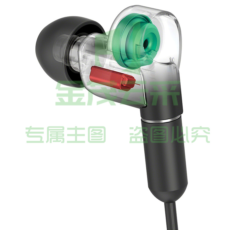 索尼(SONY)XBA-N1AP Hi-Res混合驱动立体声耳机(黑色)