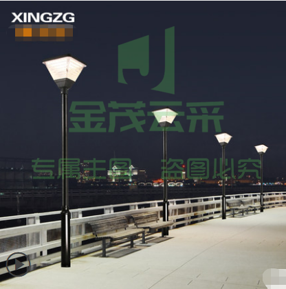太阳能灯ZC-GGD002 户外庭院灯景观灯防水LED路灯头(不含灯杆)