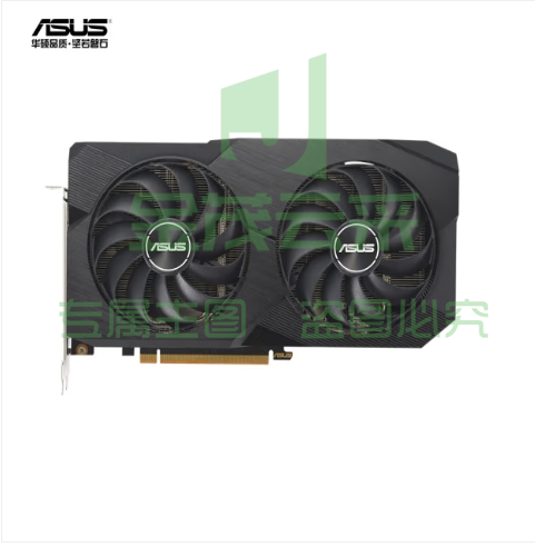 华硕 ASUS DUAL-RX6600-8G V2 AMD RADEON RX 6600 电竞游戏显卡