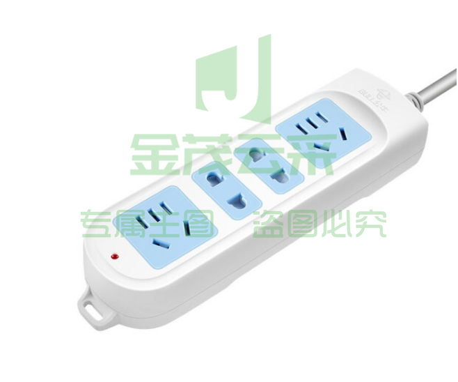 公牛(BULL)GN-101 四位无开关1.8米