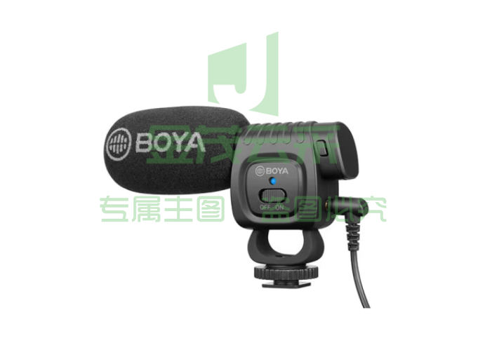 BOYA博雅 麦克风 BY-BM3011迷你超心型指向性电容麦克风 单反相机手机通用收录音话筒vlog视频拍摄直播设备
