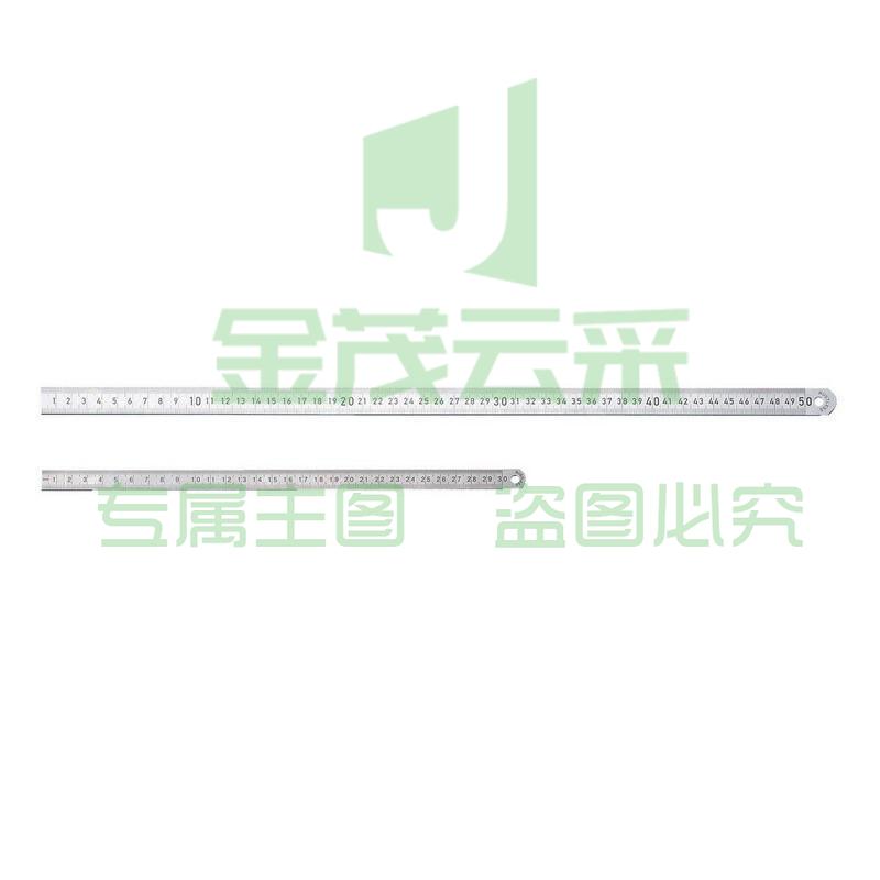 伍尔特 (WURTH） 0695072300 不锈钢直尺 L300MM 5个/包 (单位:包)