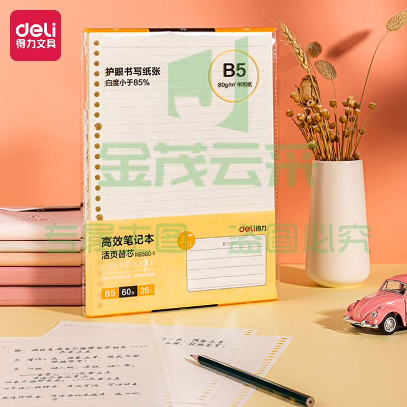 得力NB560-1活页替芯(高效笔记)(本)