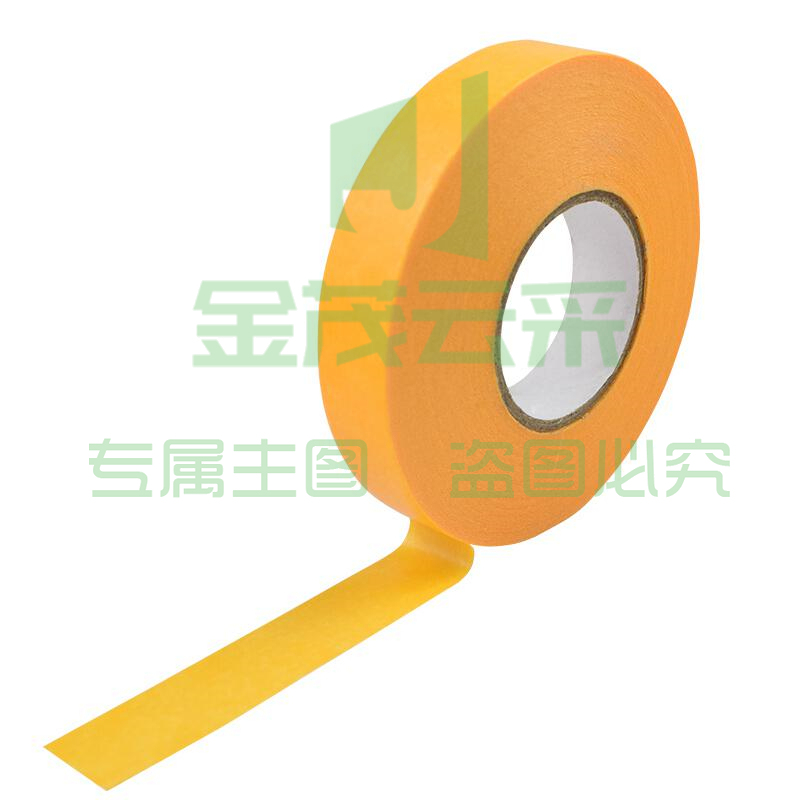 伏兴 FX948 黄色和纸胶带 美纹纸胶带 装修遮蔽胶带1.5cm*50m 20卷装（箱）