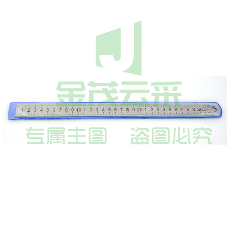 长城精工14051005系列亚光套红不锈钢直尺1000*31*1.1mm(把)