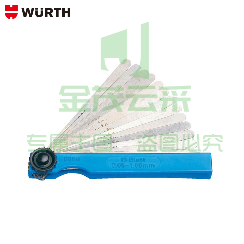伍尔特 (WURTH）071351 43 精密塞尺－21PCS(单位：件）