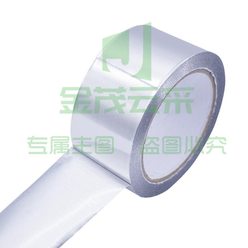伏兴 FX672 加厚铝箔胶带 管道修补密封胶带 隔热阻燃耐高温抗老化胶带导热遮蔽胶带50mm*50米 20卷/箱（箱）
