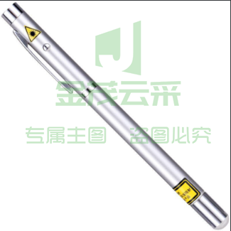 得力 3934 激光笔 红光 银色 支
