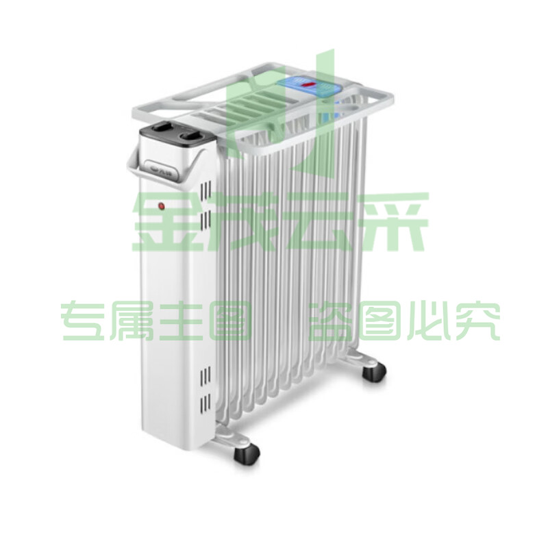 先锋 CY99LL-13 13片直板油汀家用便捷移动取暖器 电暖器 取暖器CY99LL-13白色