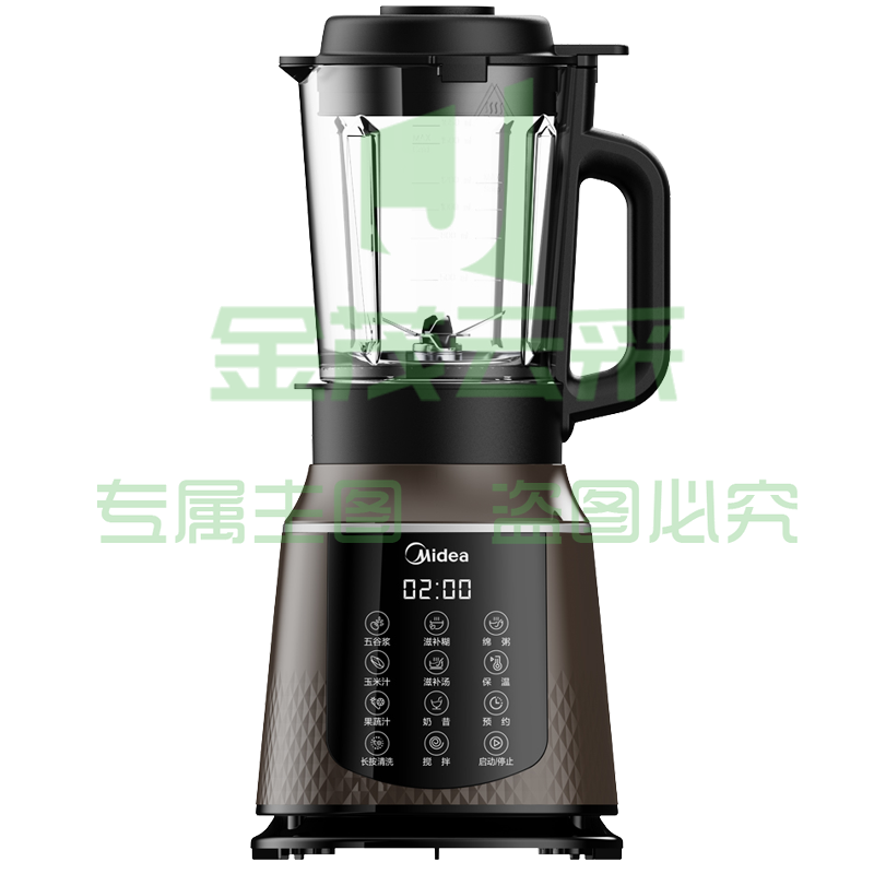 美的（Midea）MJ-CBL4031 破壁机料理搅拌加热豆浆机 母婴辅食定时预约高硼硅玻璃八页精钢刀头 单位：个