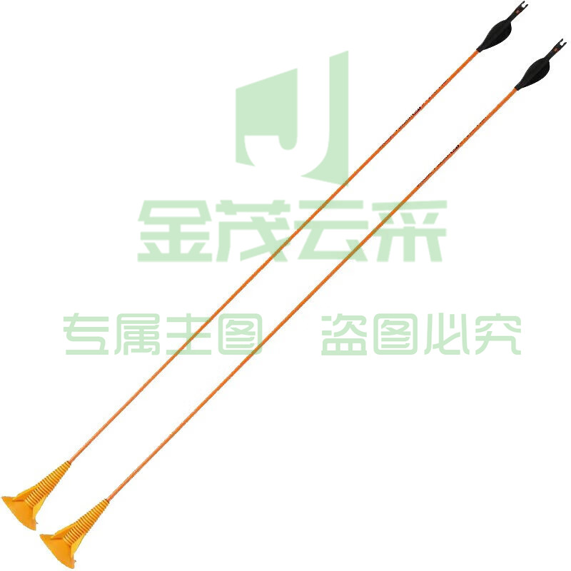 迪卡侬 软头箭支射箭搭配GEOSOFT吸盘弓箭安全软箭头GEOLOGIC橙色（2支装）-2707220 