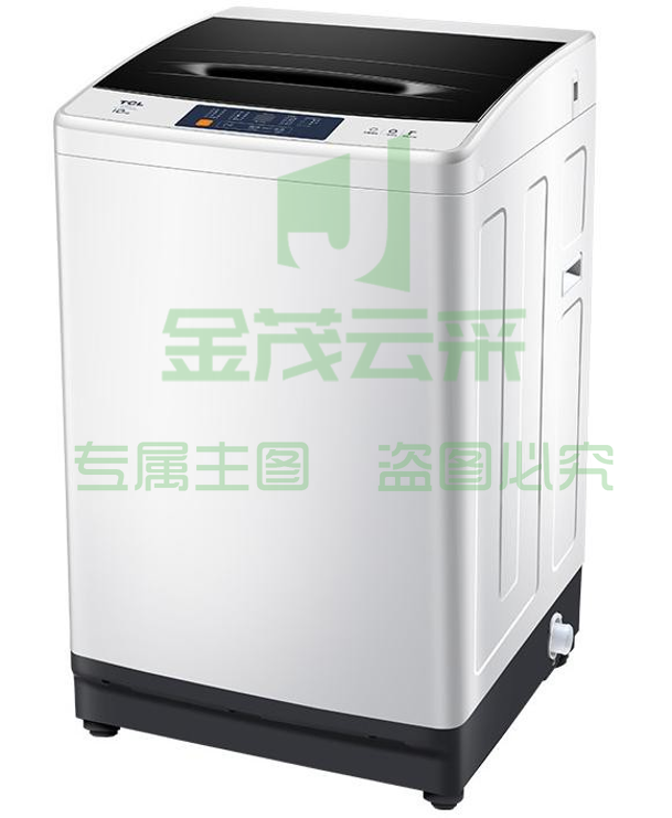 TCL B100F1C 10公斤全自动大容量小体积波轮洗衣机