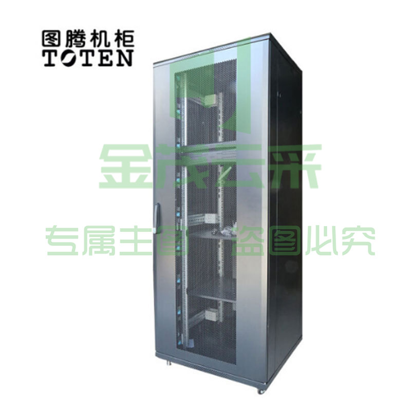 图腾（TOTEN） 图腾机柜G38042 标准19英寸网络服务器机柜 42U加厚 交换机 UPS