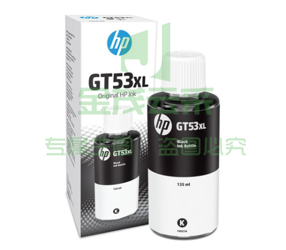 惠普(HP)1VV21AA /GT53XL/GT53 黑色墨水瓶(适用于：HP INK Tank 310 410 319 419 318 418)(瓶)