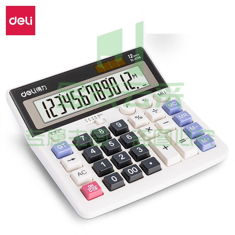 得力2136ES桌面型计算器(白色)(台)    WLSZ0114211108652