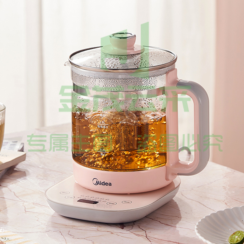 美的（Midea）养生壶家用1.5L大容量多功能花茶壶办公室养身茶壶MK-GE15X11【ZMD安心系列】