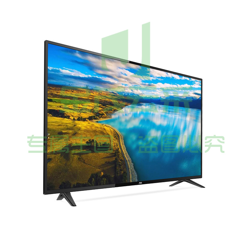 AOC H50E1 50英寸液晶平板电视 横屏监视器广告机壁挂 企业电梯广告展示 数字标牌公寓智能商用显示电视 
