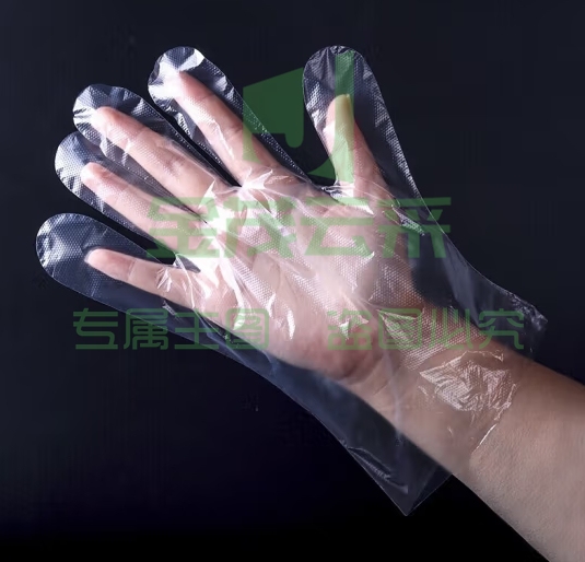 星工 一次性手套 PE加厚防漏 透明塑料手套 100只 XGS-Y5