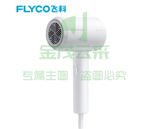 飞科 FLYCO 电吹风机宿舍用 柔风负离子恒温护发 家用冷热大风量快速干发吹风筒FH6290 1800W