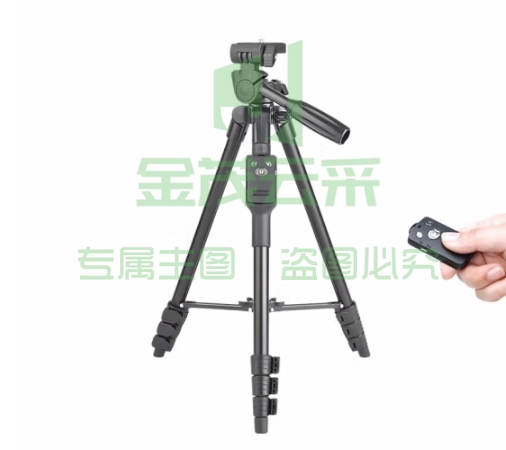 云腾5218便携手机三脚架户外苹果蓝牙遥控快手抖音直播拍照短视频录制支架vlog微单数码相机三角架