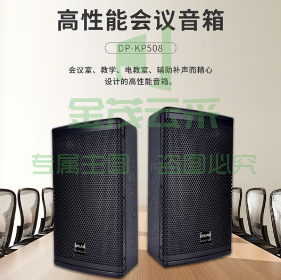 戴浦（DAIPU）DP-KP508 视频会议专用音箱音响 重低音炮音箱 适用会议室/教学/多媒体教室 
