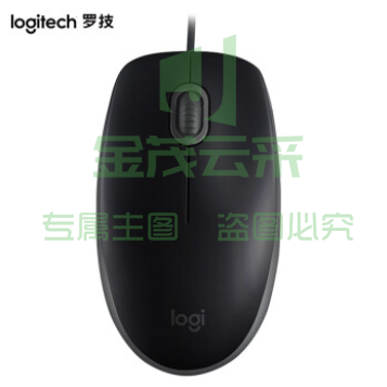 罗技（Logitech） M110有线鼠标 轻音鼠标 办公鼠标 台式机笔记本鼠标 M110