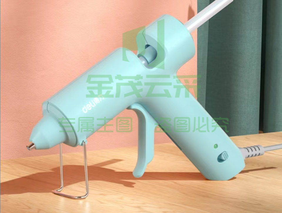 得力31401热熔胶枪10W(蓝色)(把)