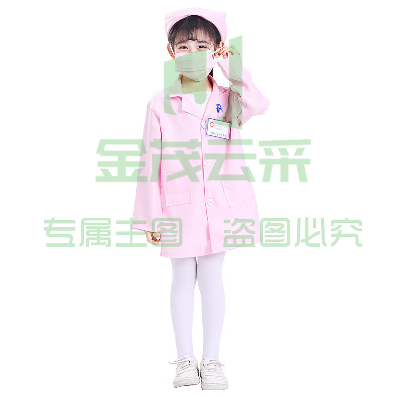 儿童小护士服装 幼儿园角色扮演演出服