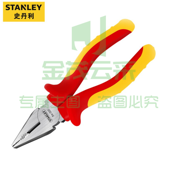 史丹利（STANLEY）FatMax系列绝缘钢丝钳 老虎钳 电工钳6.5英寸84-000-23货号：JC