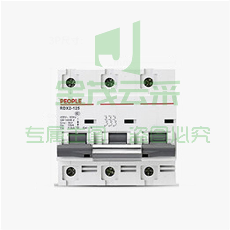 人民电器 RDX2 3P/125A 大功率断路器