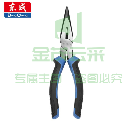 东成  手动工具尖嘴钳 斜嘴钳  尖嘴钳8寸200mm   货号：JC