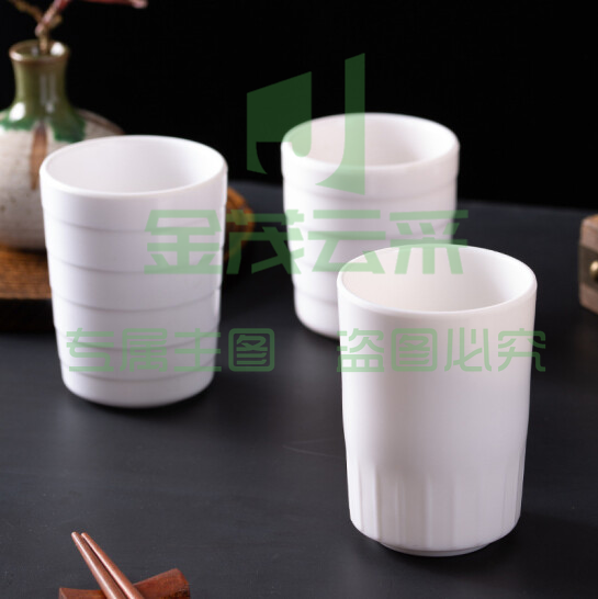 密胺茶杯  150ml  直径约7cm  货期一周 货号：JC