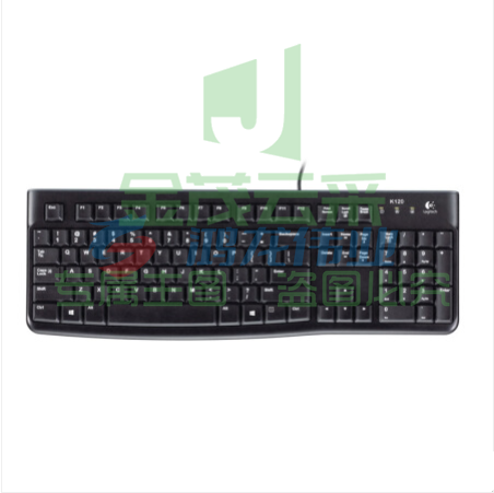 罗技(Logitech) K120有线键盘USB电脑台式机笔记本家用办公全尺寸键盘